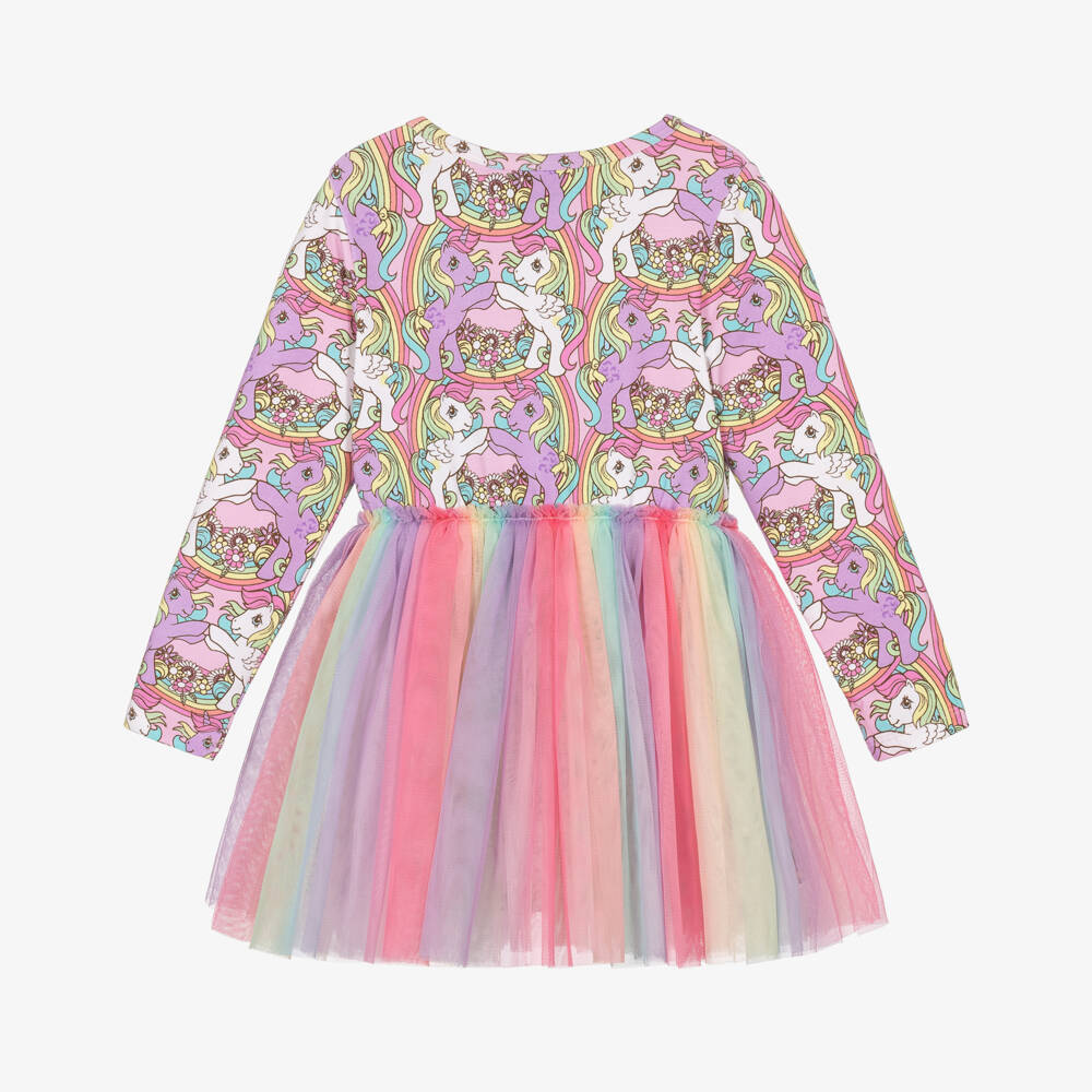 Rock Your Baby-Girls Pink My Little Pony Dress with Tulle Skirt | Childrensalon