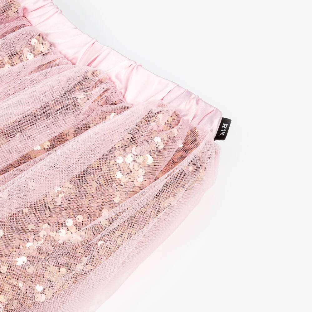 Rock Your Baby-Юбка-баллон розовая из тюля с пайетками для девочек | Childrensalon