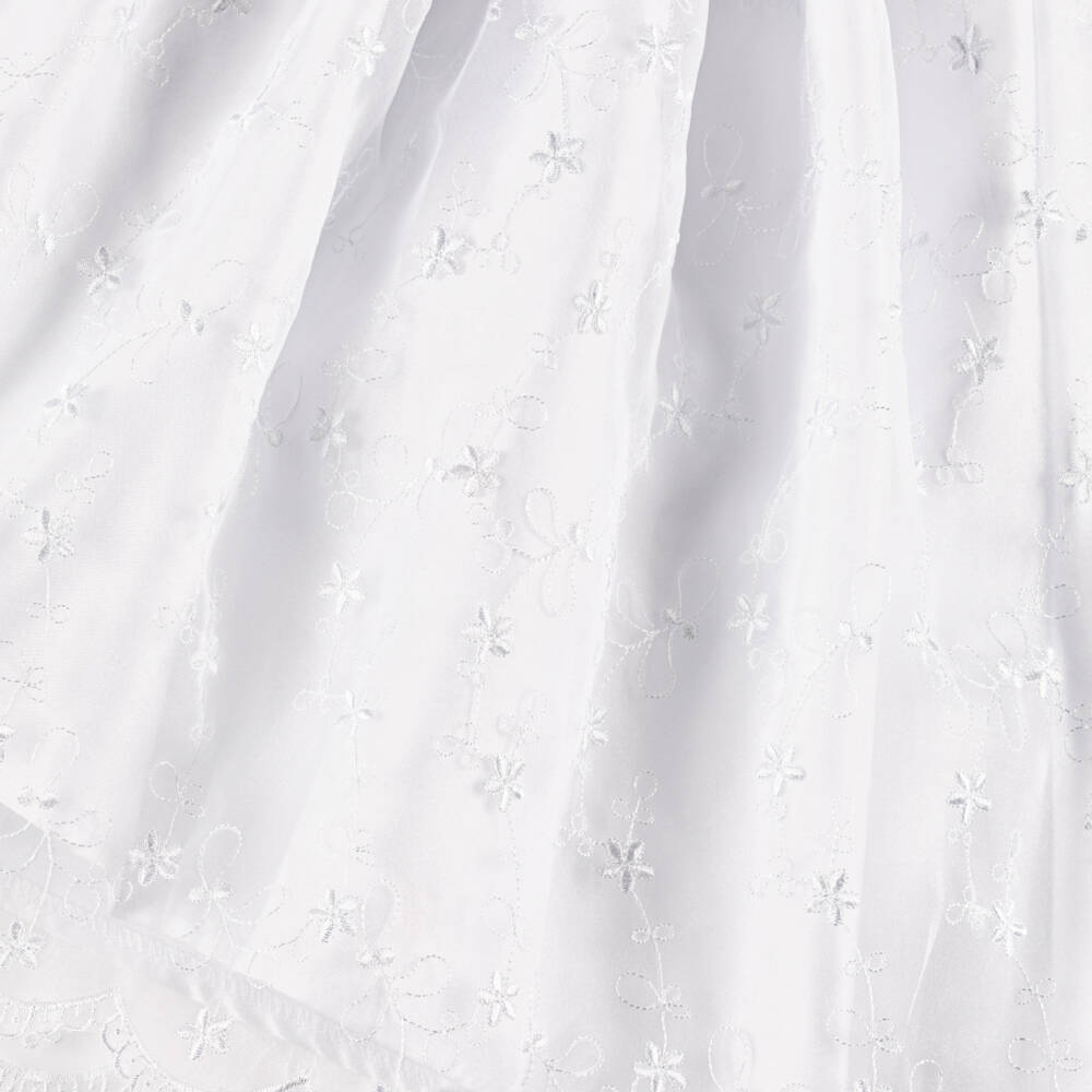 Romano-Baby Girls White Ceremony Dress Set | Childrensalon