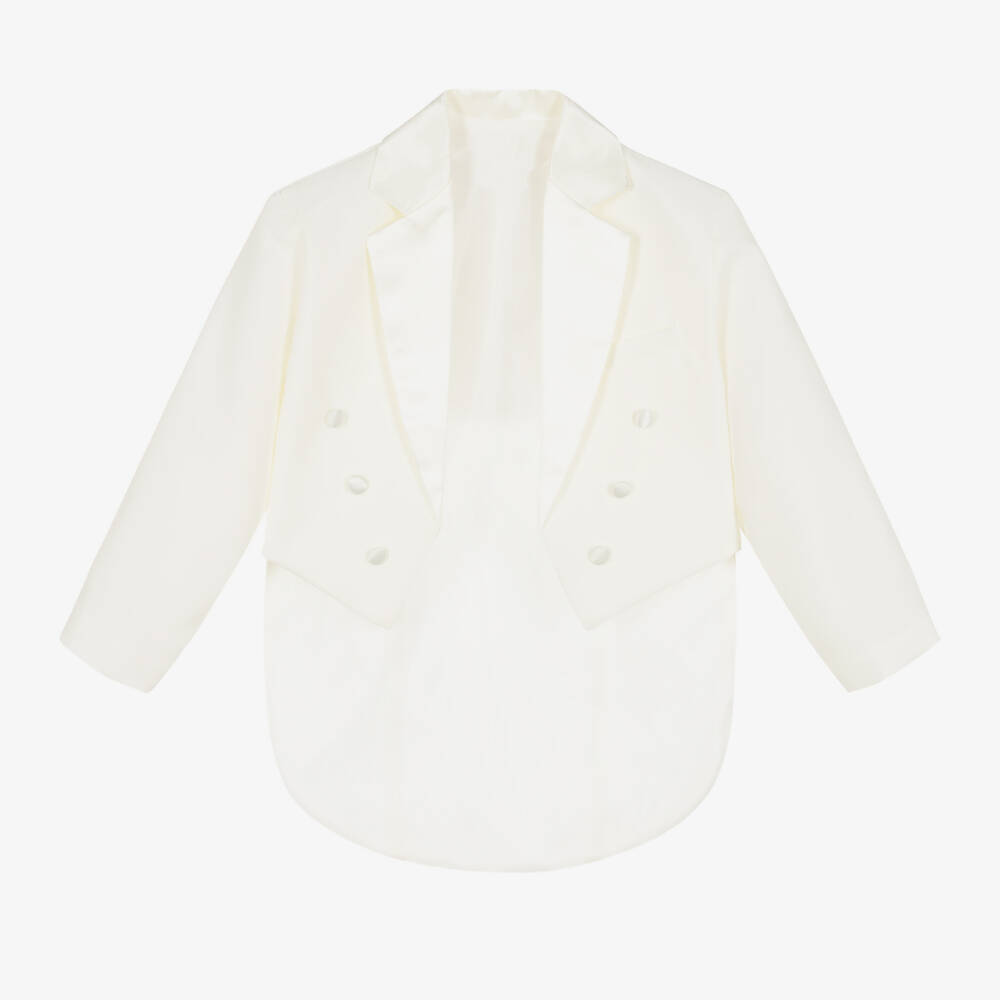 Romano-بدلة توكسيدو لون عاجي للأولاد | Childrensalon