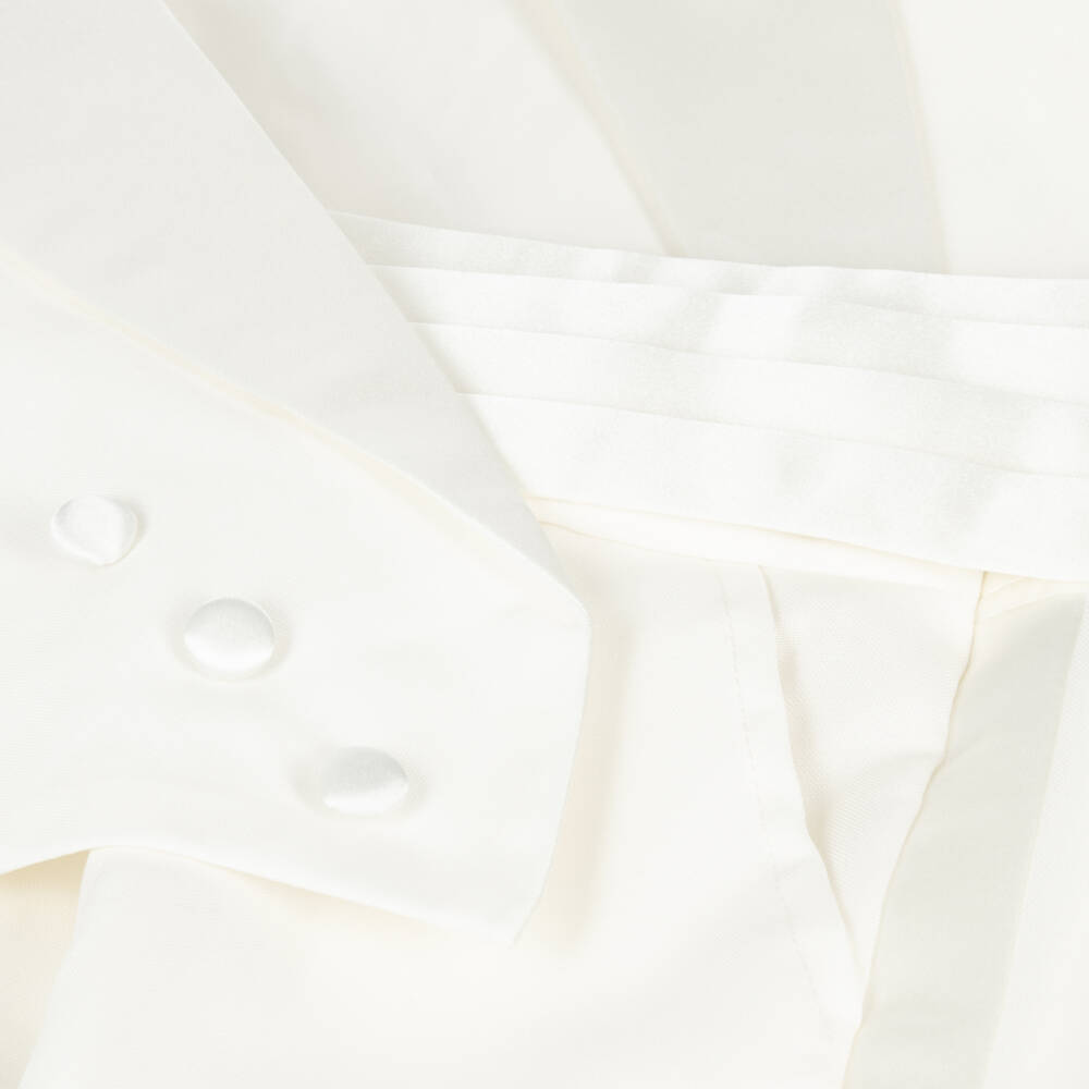 Romano-بدلة توكسيدو لون عاجي للأولاد | Childrensalon