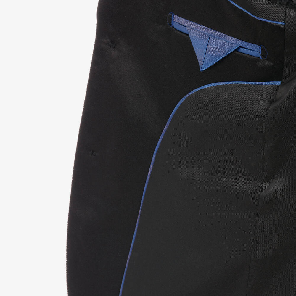 Roma e Toska-Серебристо-черный костюм для мальчиков | Childrensalon