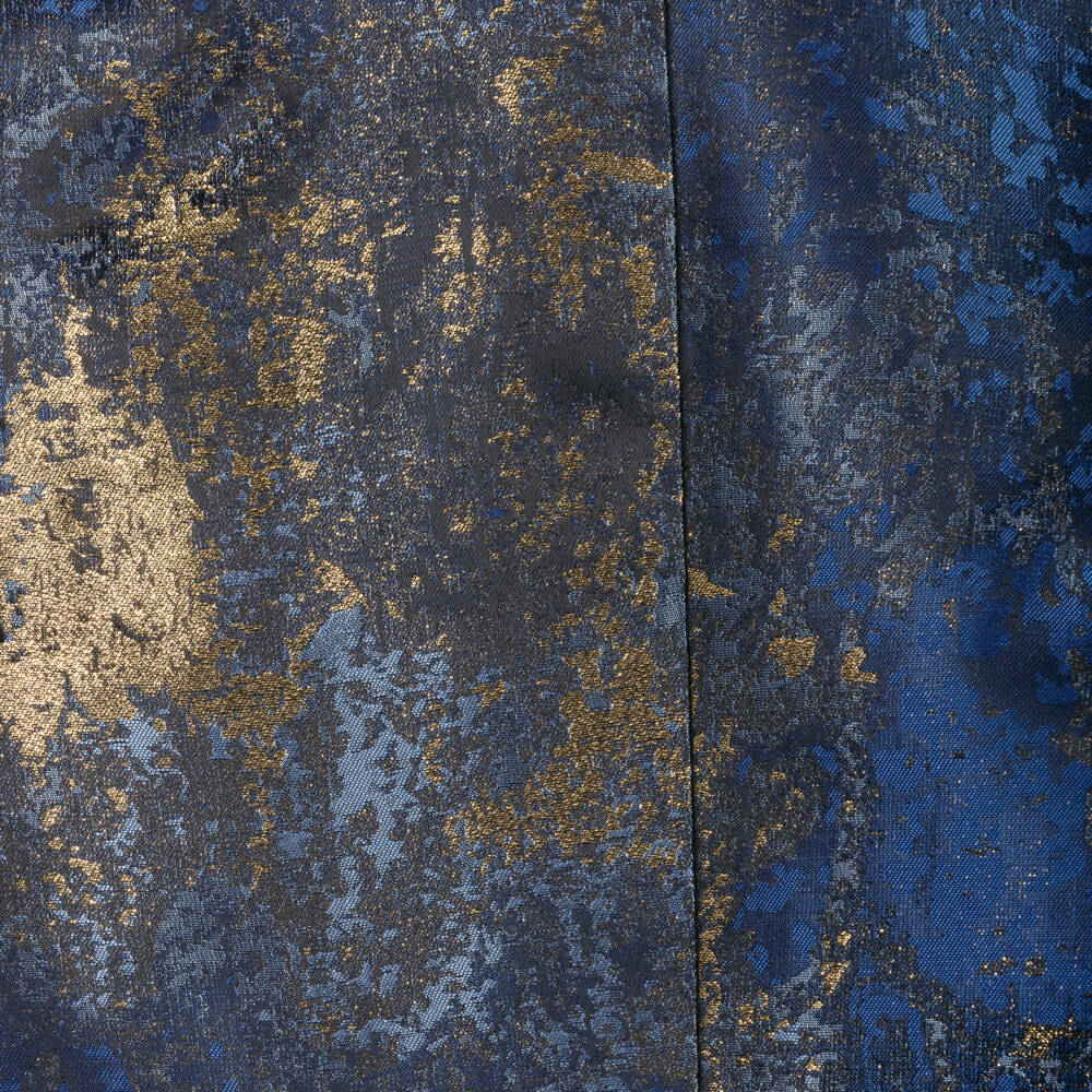 Romano-بدلة فيسكوز لون أزرق وذهبي للأولاد | Childrensalon