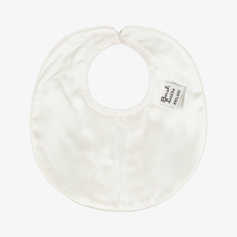 Sarah Louise-مريلة حرير لون عاجي للأولاد | Childrensalon