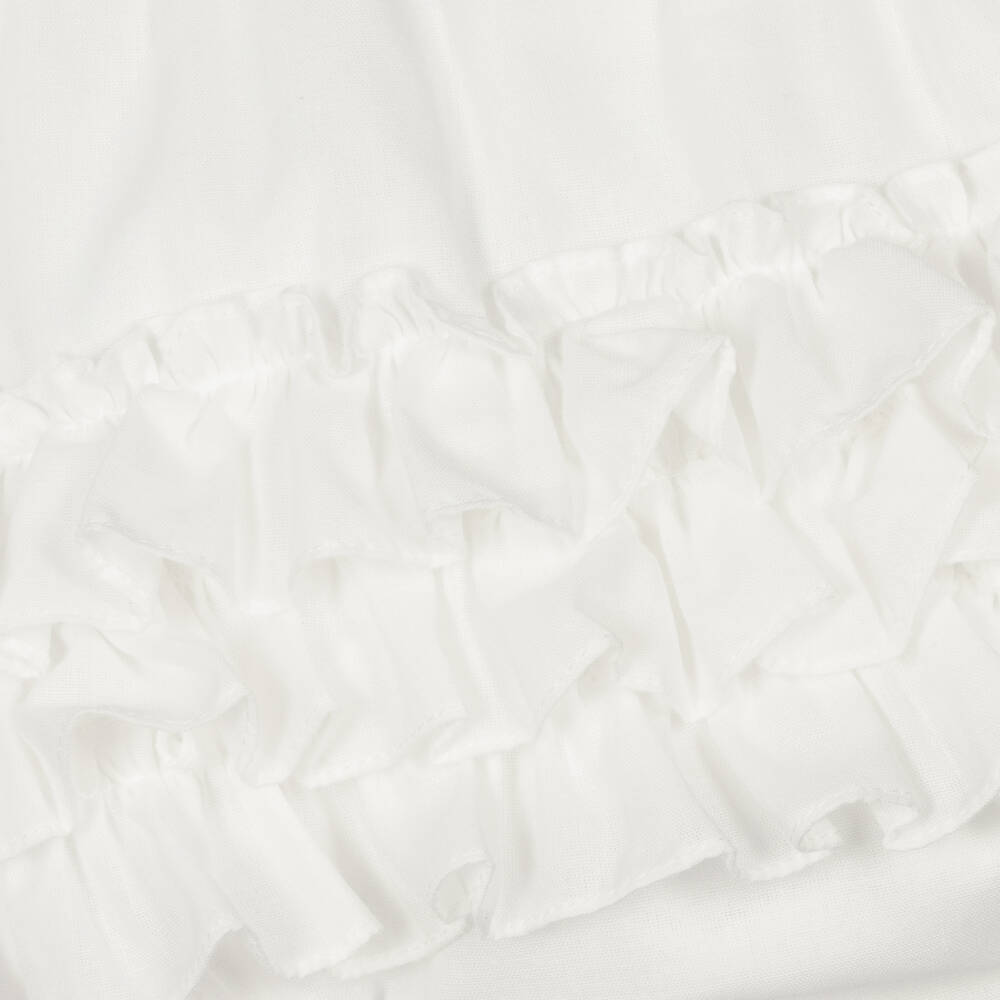 Sarah Louise-Baby Girls Ivory Frilly Pants | Childrensalon