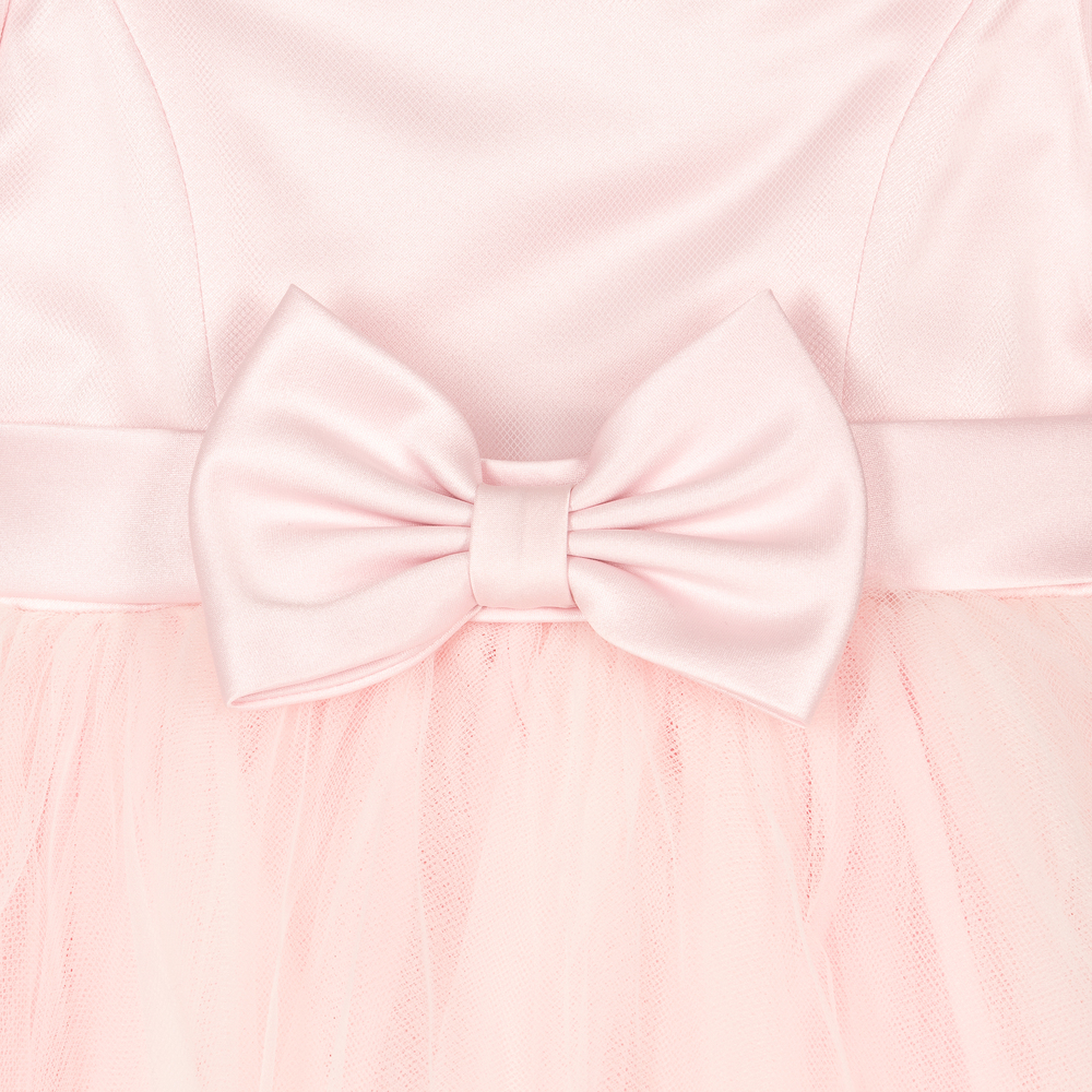 Sarah Louise-فستان تول وساتان لون زهري | Childrensalon