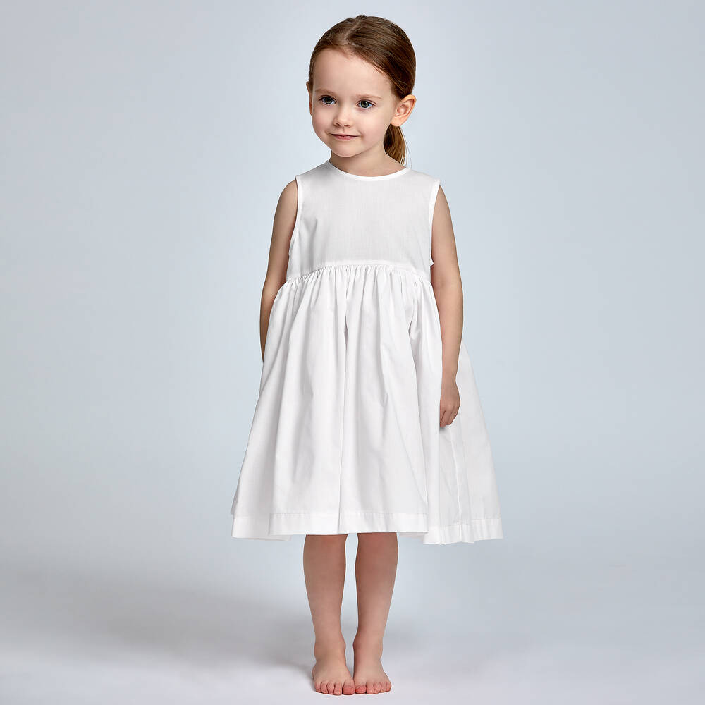 Sarah Louise-Girls White Petticoat  | Childrensalon