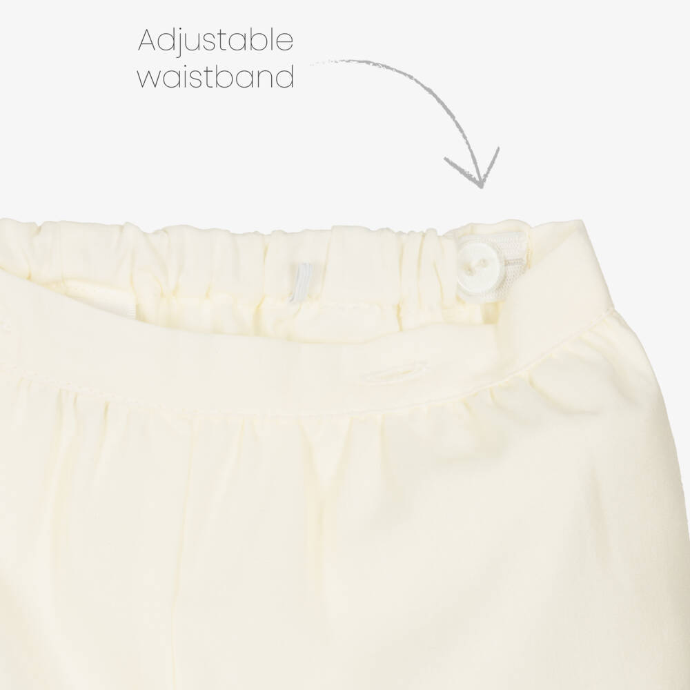 Sarah Louise-Girls Yellow & White Buster Suit | Childrensalon