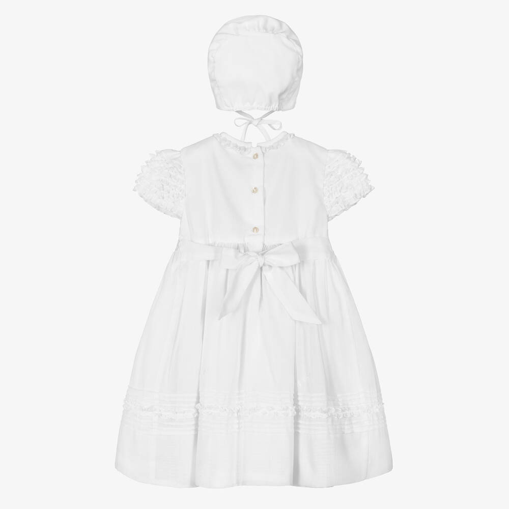 Sarah Louise-White Ceremony Dress Set | Childrensalon