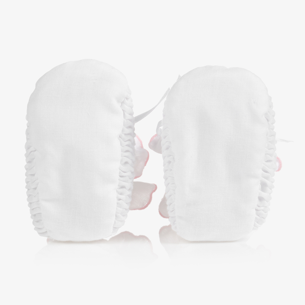 Sarah Louise-بوط مطرز باليد للرضيعات  | Childrensalon