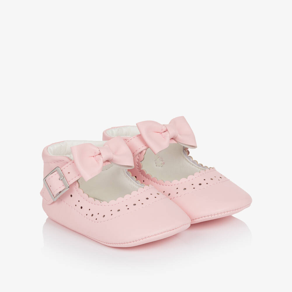 Sevva-حذاء لمرحلة بدء المشي لون زهري للبنات الرضع | Childrensalon