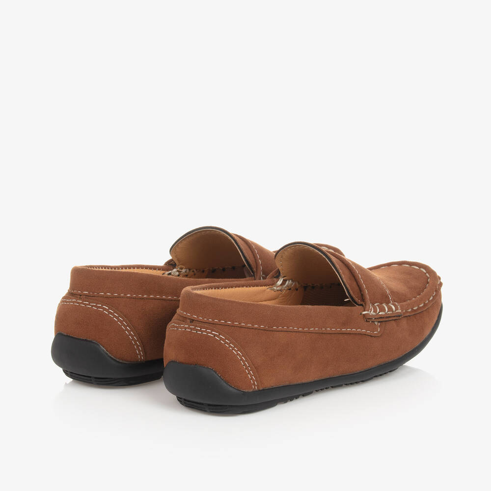 Sevva-Boys Brown Loafers | Childrensalon
