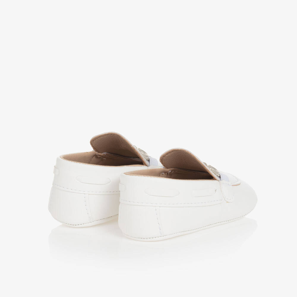 Sevva-Boys White Pre-Walker Loafers | Childrensalon