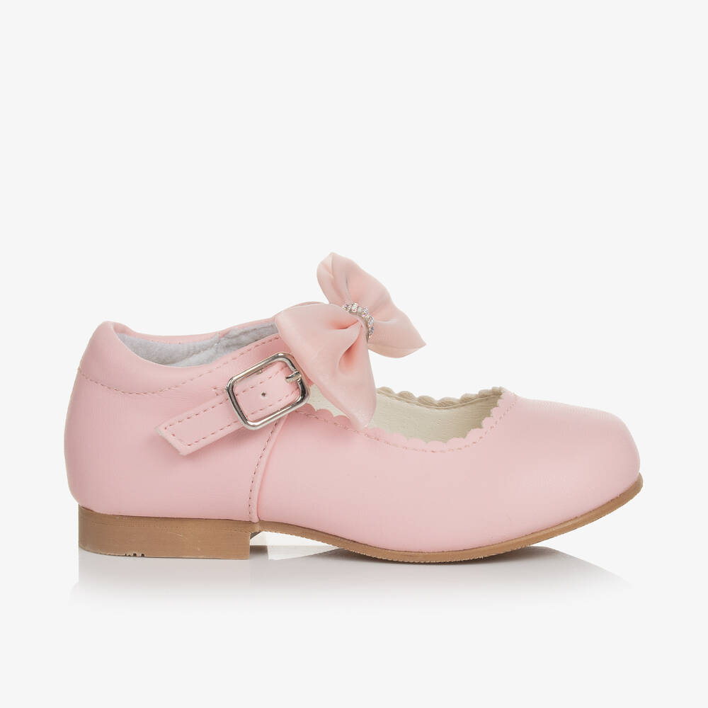 Sevva-Girls Pink Mary Jane Shoes   | Childrensalon