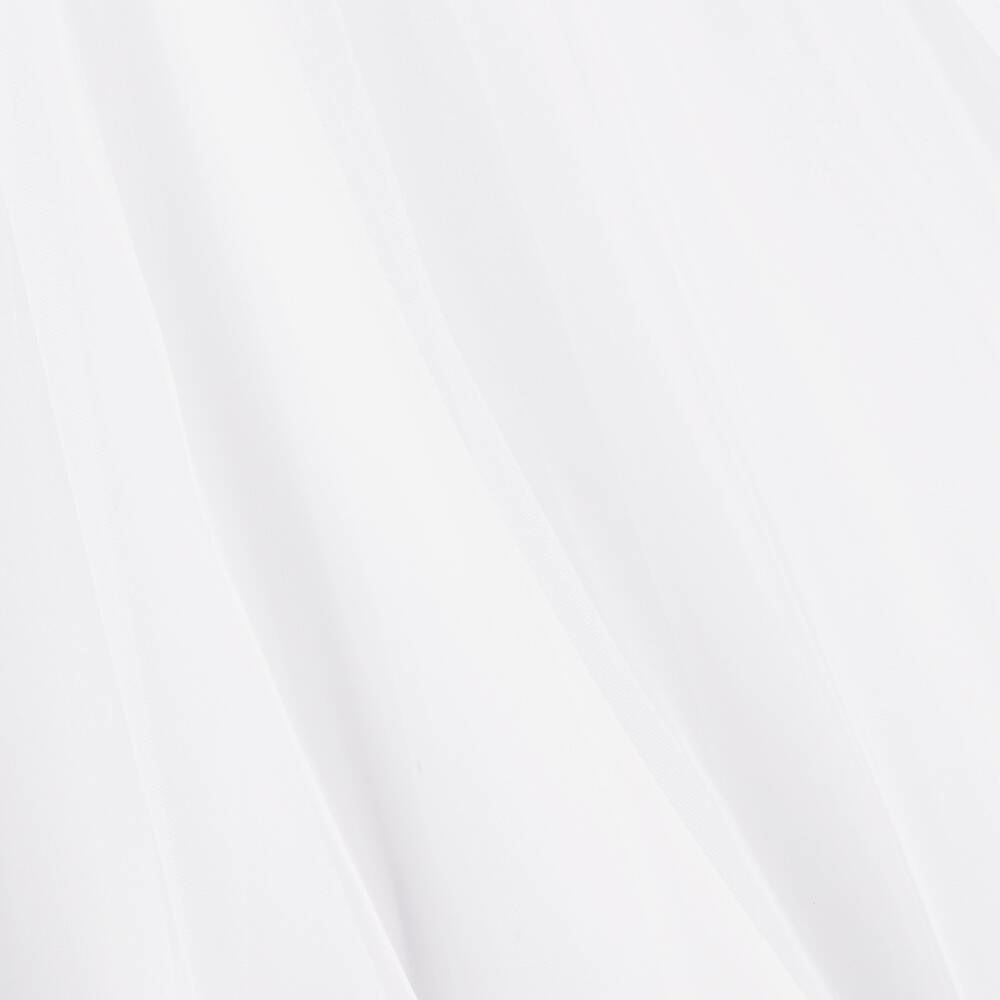 Sevva-فستان أورغانزا لون أبيض | Childrensalon