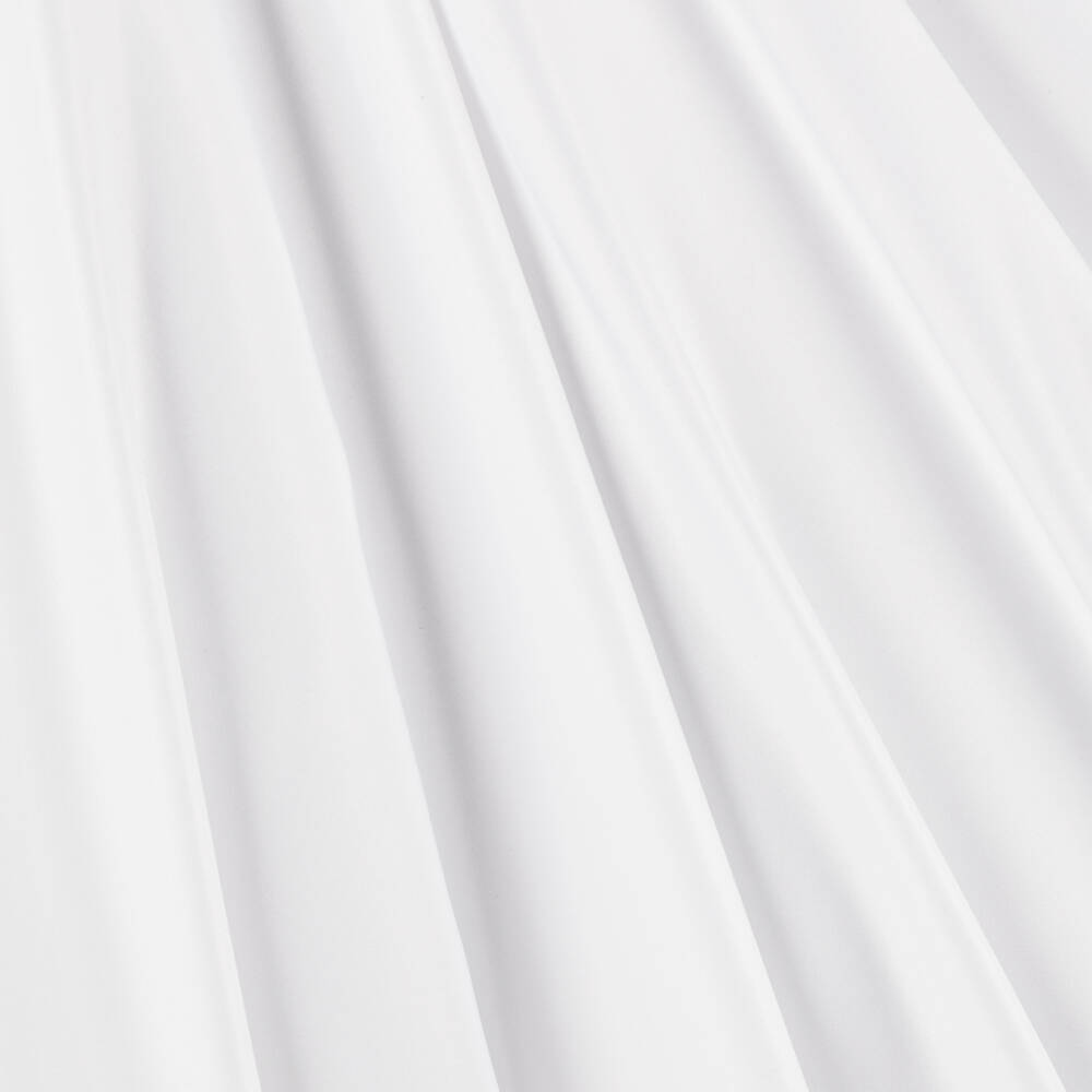 Sevva-فستان ساتان لون أبيض  | Childrensalon