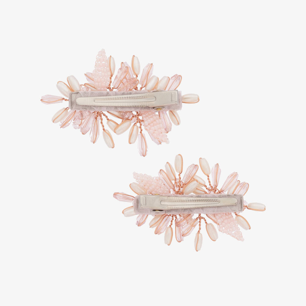 Sienna Likes To Party-Розовые заколки для волос (2шт.) | Childrensalon