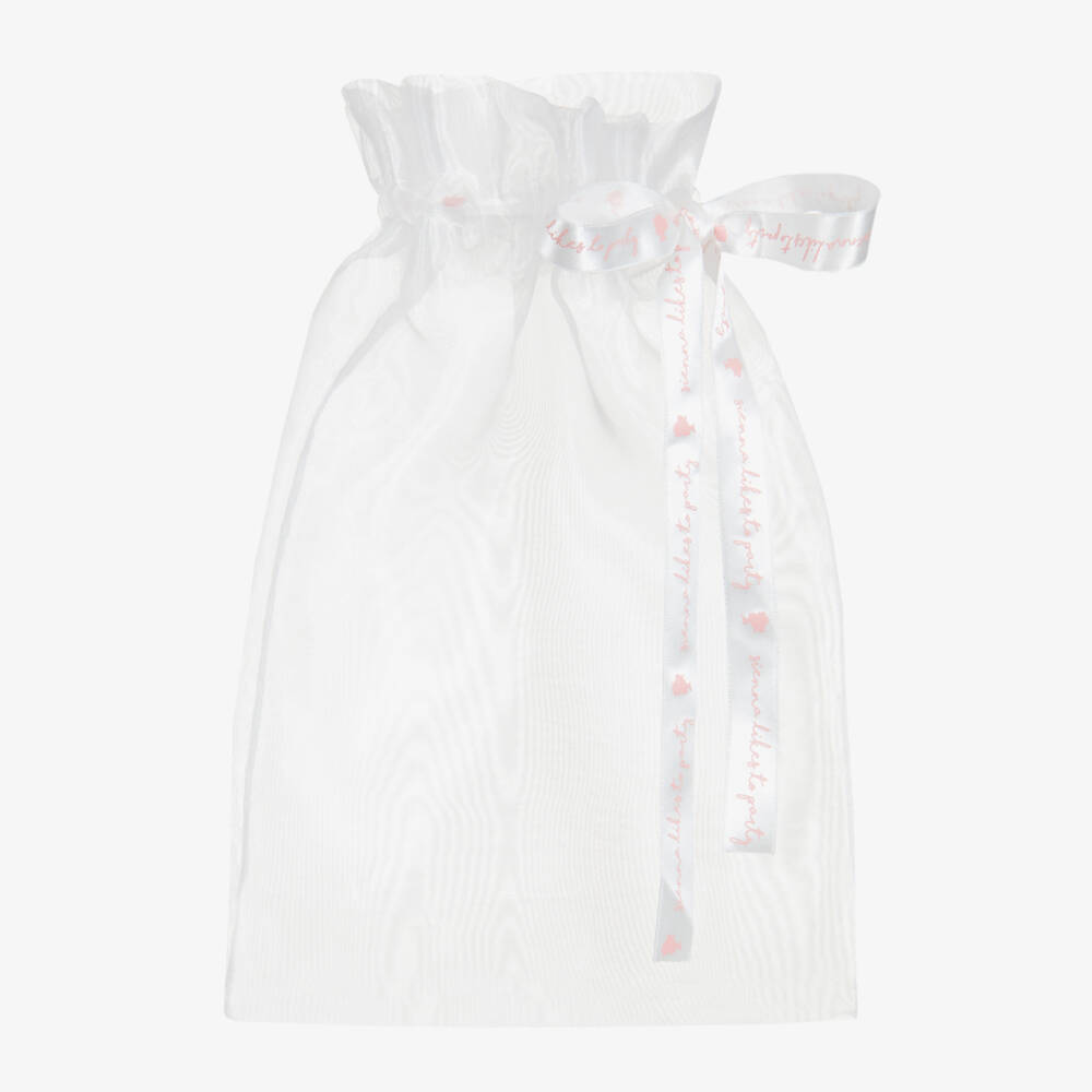 Sienna Likes To Party-White Pearl & Crystal Hairband | Childrensalon