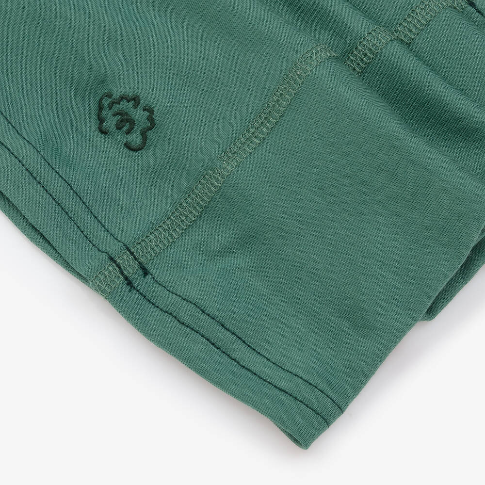 Smalls Merino-Green Merino Wool Snood | Childrensalon