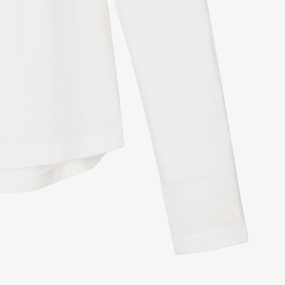 Smalls Merino-Ivory ZQ Merino Wool Thermal Top | Childrensalon