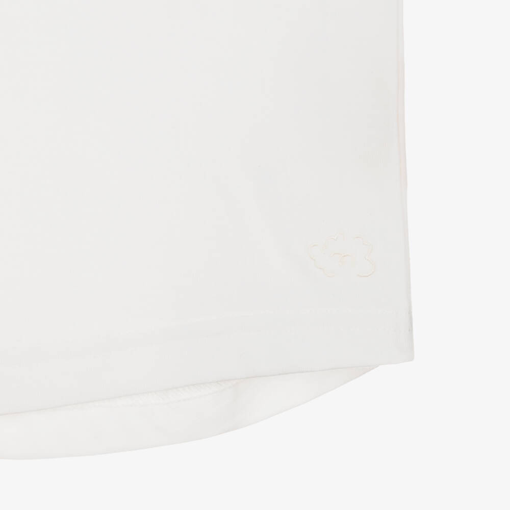 Smalls Merino-Ivory ZQ Merino Wool Thermal Vest Top | Childrensalon