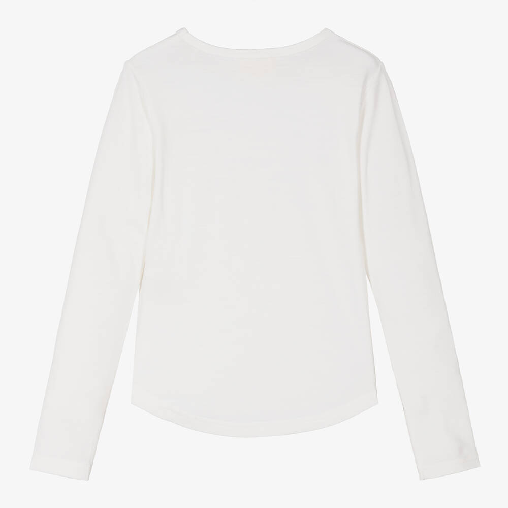 Smalls Merino-Ivory ZQ Merino Wool Top | Childrensalon