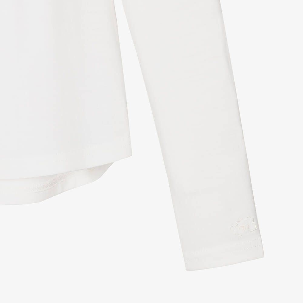 Smalls Merino-Ivory ZQ Merino Wool Top | Childrensalon