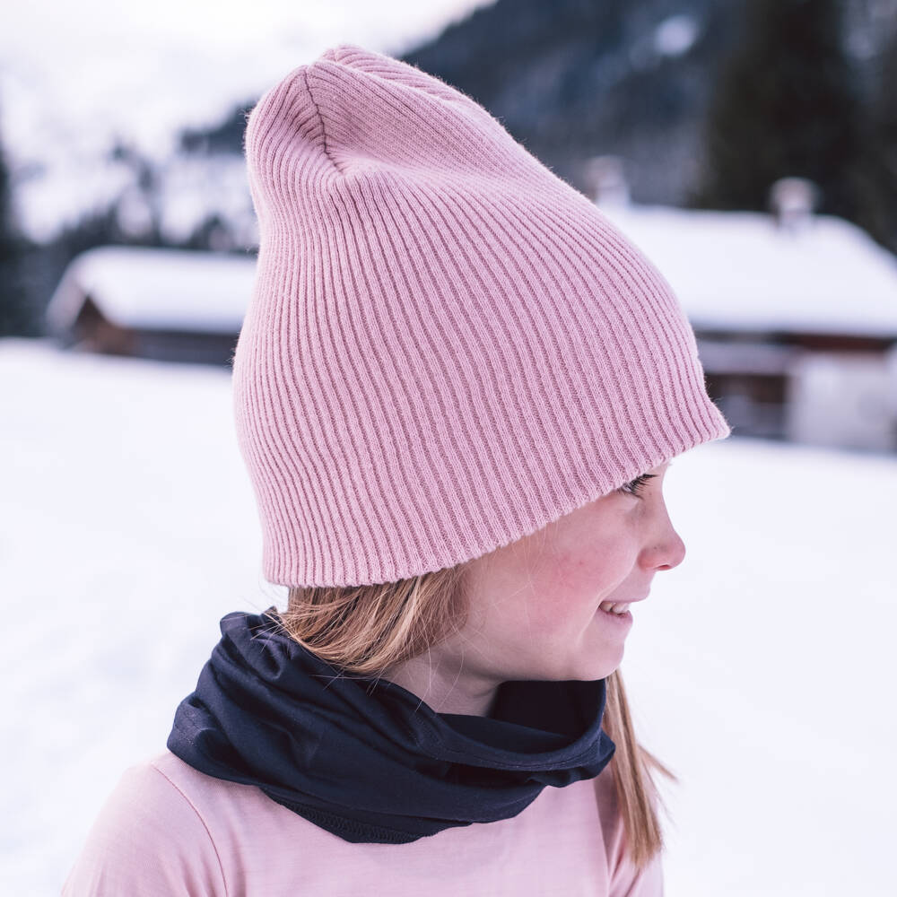 Smalls Merino-Синий снуд из мериносовой шерсти | Childrensalon