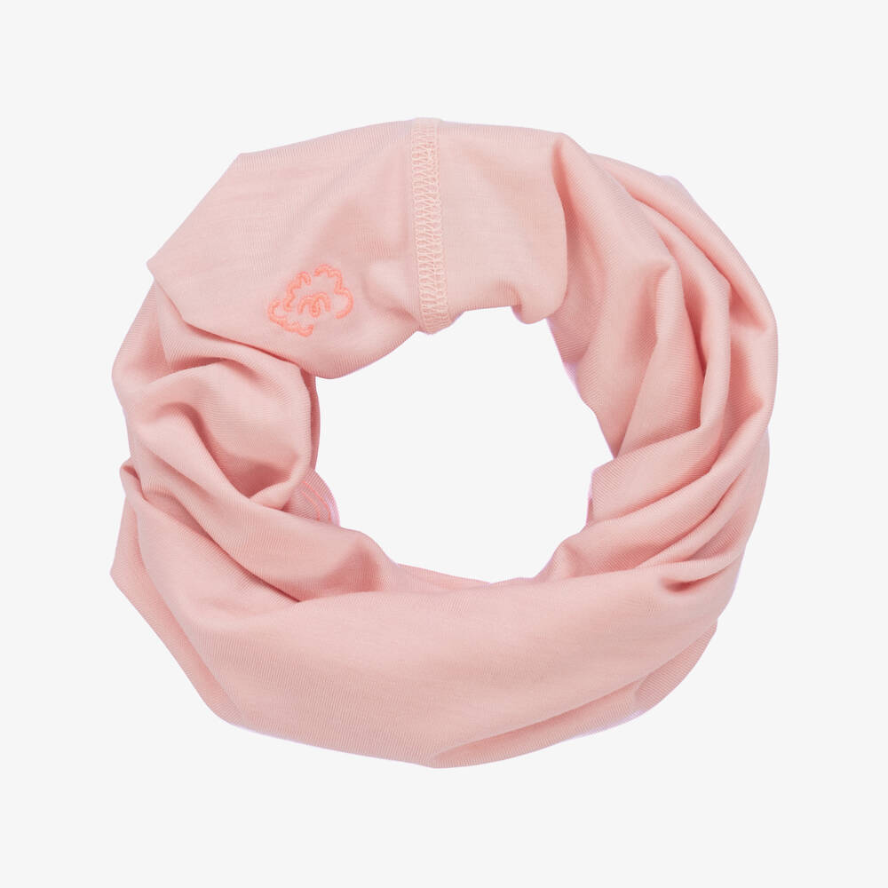 Smalls Merino-Розовый снуд из мериносовой шерсти | Childrensalon