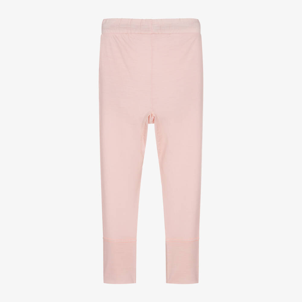 Smalls Merino-Pink ZQ Merino Wool Joggers | Childrensalon