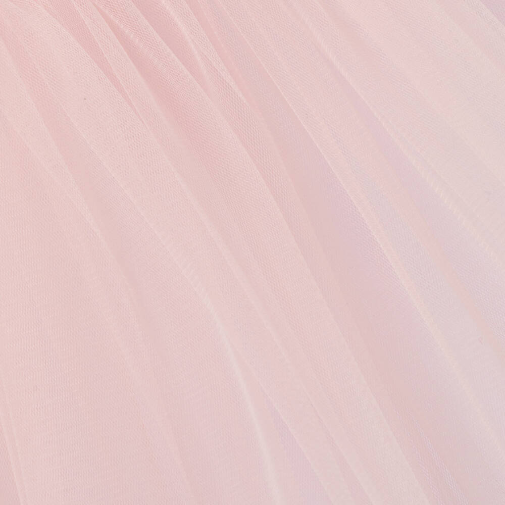 Sofija-Baby Girls Pink Cotton & Frilly Tulle Dress | Childrensalon