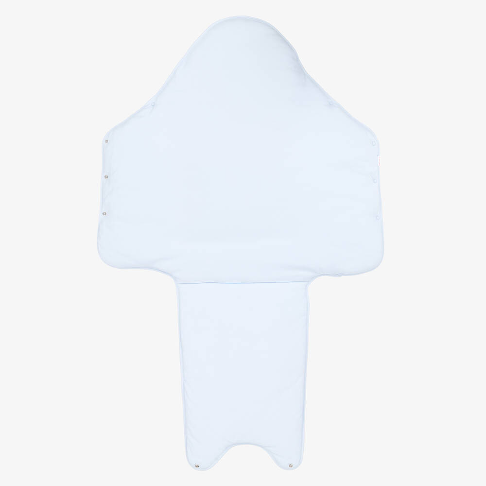 Sofija-Blue Balloon Print Cotton Nest (67cm) | Childrensalon