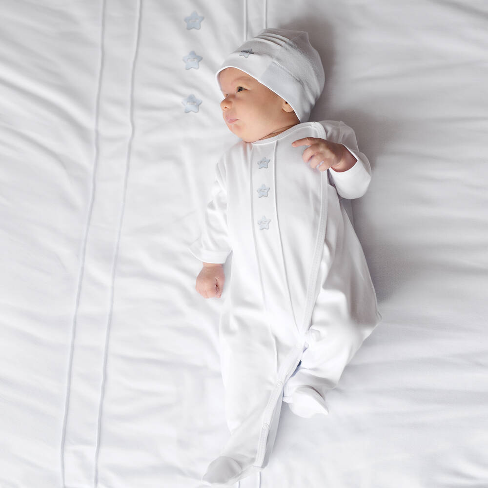 Sofija-Бело-голубой подарочноый комплект для малышей | Childrensalon