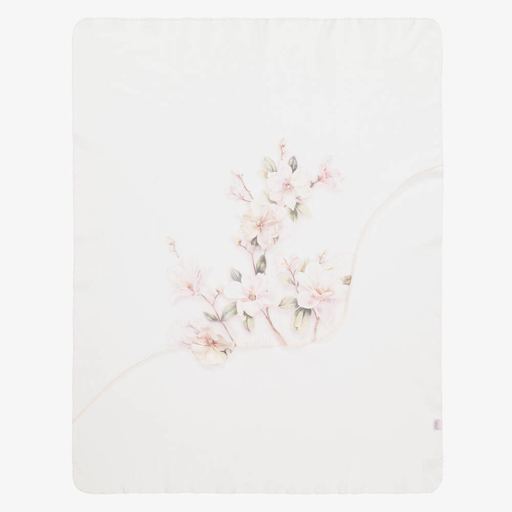 Sofija-Комплект с комбинезоном кремовый хлопковый для малышек | Childrensalon