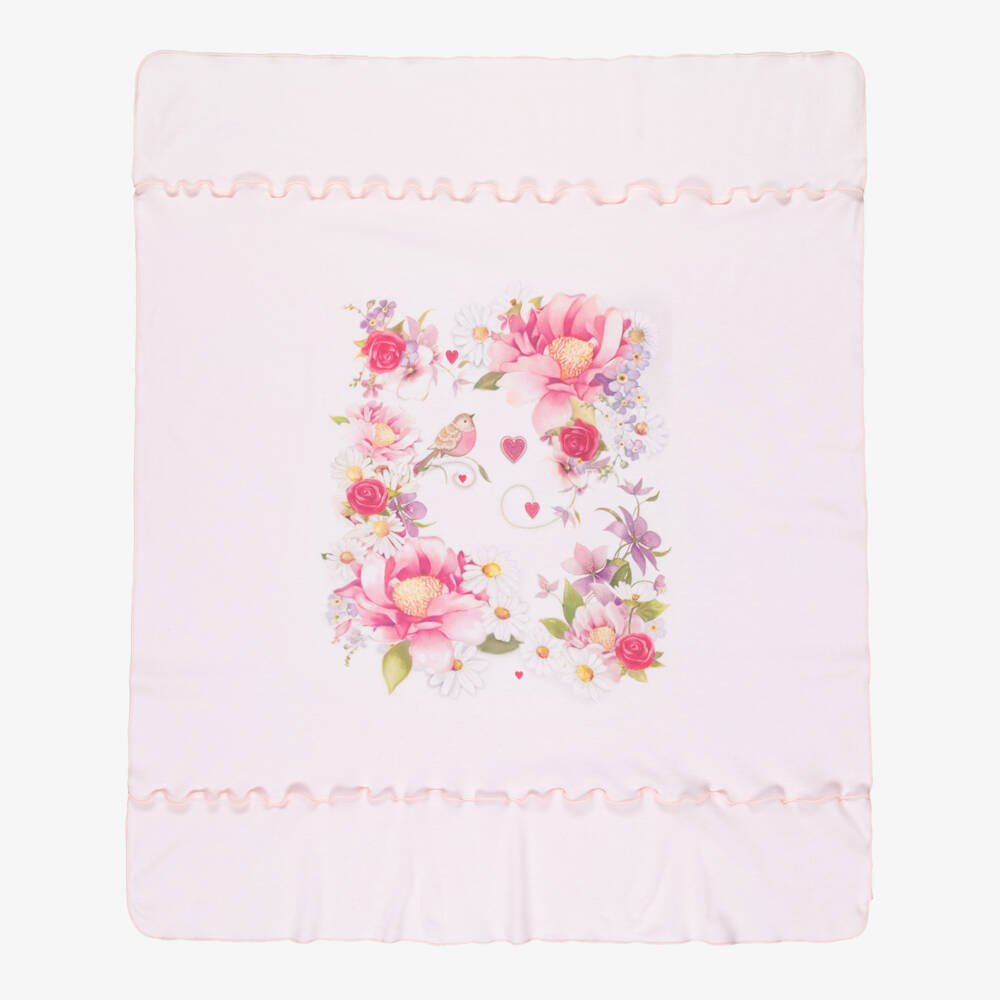 Sofija-طقم أفرول بيبي غرو قطن لون زهري للمولودات | Childrensalon