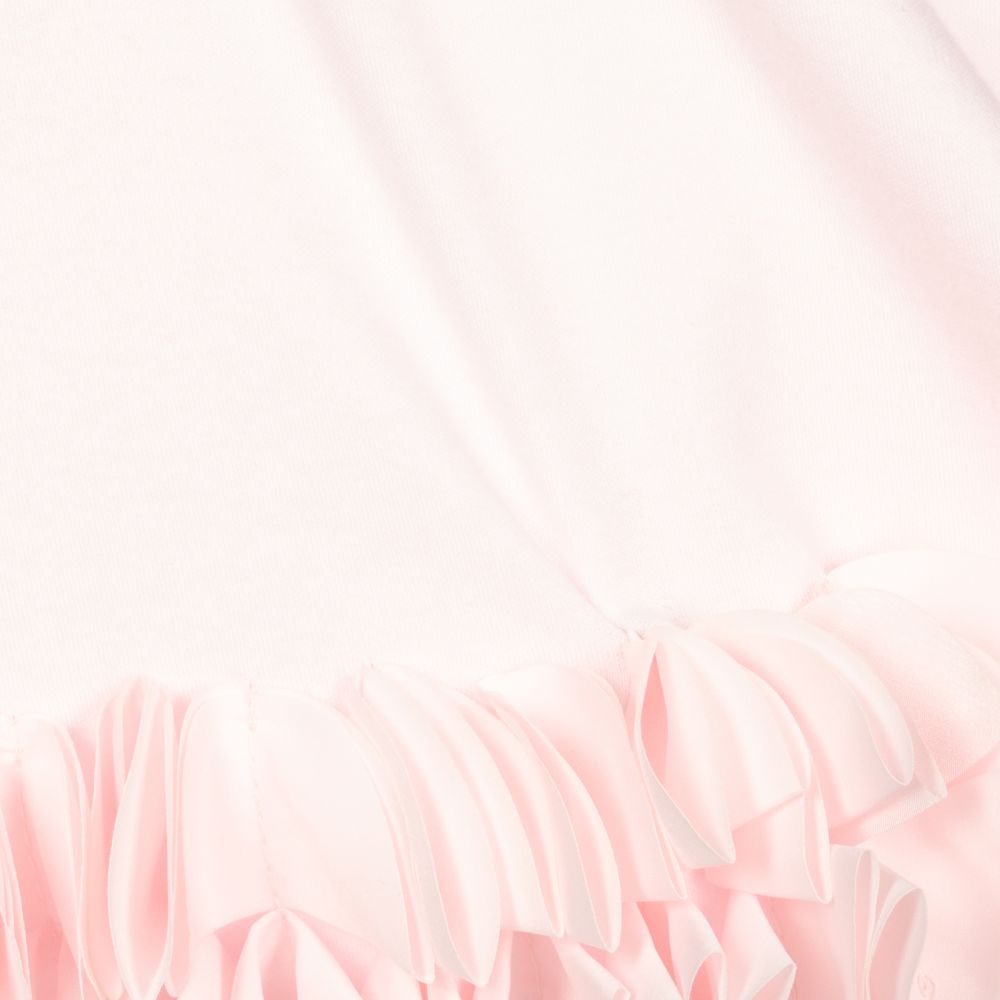 Sofija-Розовое платье из хлопкового джерси для девочек | Childrensalon