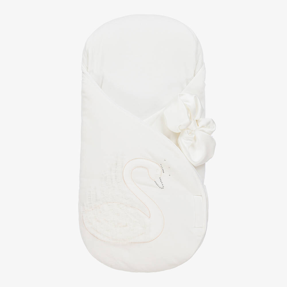 Sofija-Кремовый конверт из велюра (69см) | Childrensalon