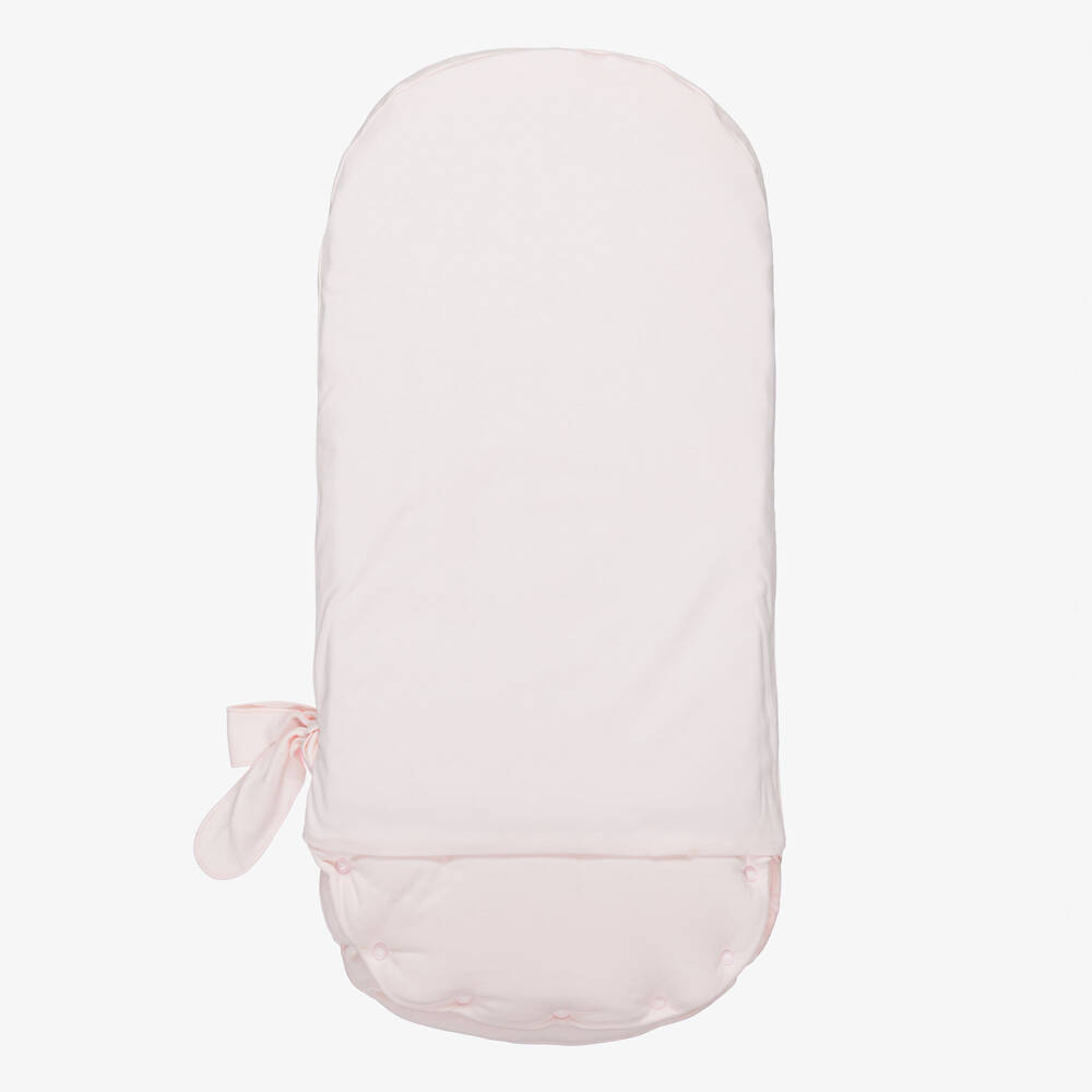 Sofija-Pink Cotton Bunny Rabbit Padded Nest (68cm) | Childrensalon