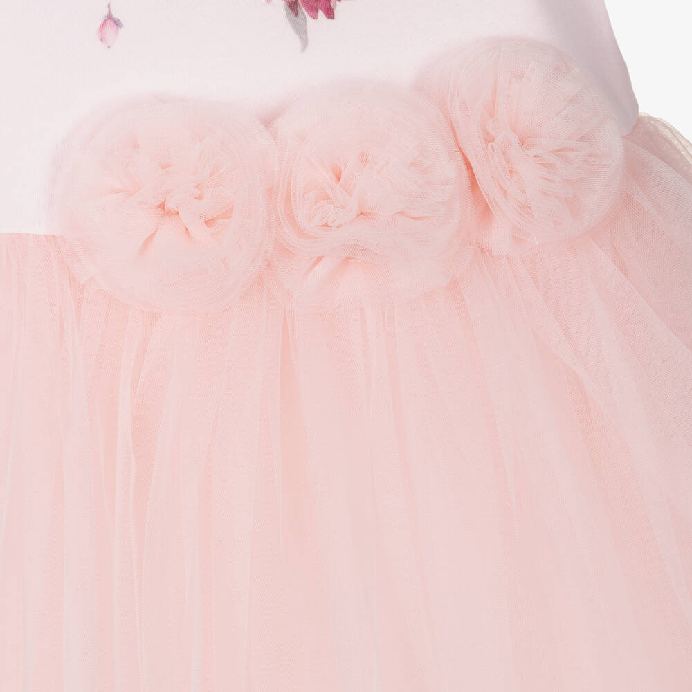 Sofija-Розовое платье из тюля для малышей | Childrensalon