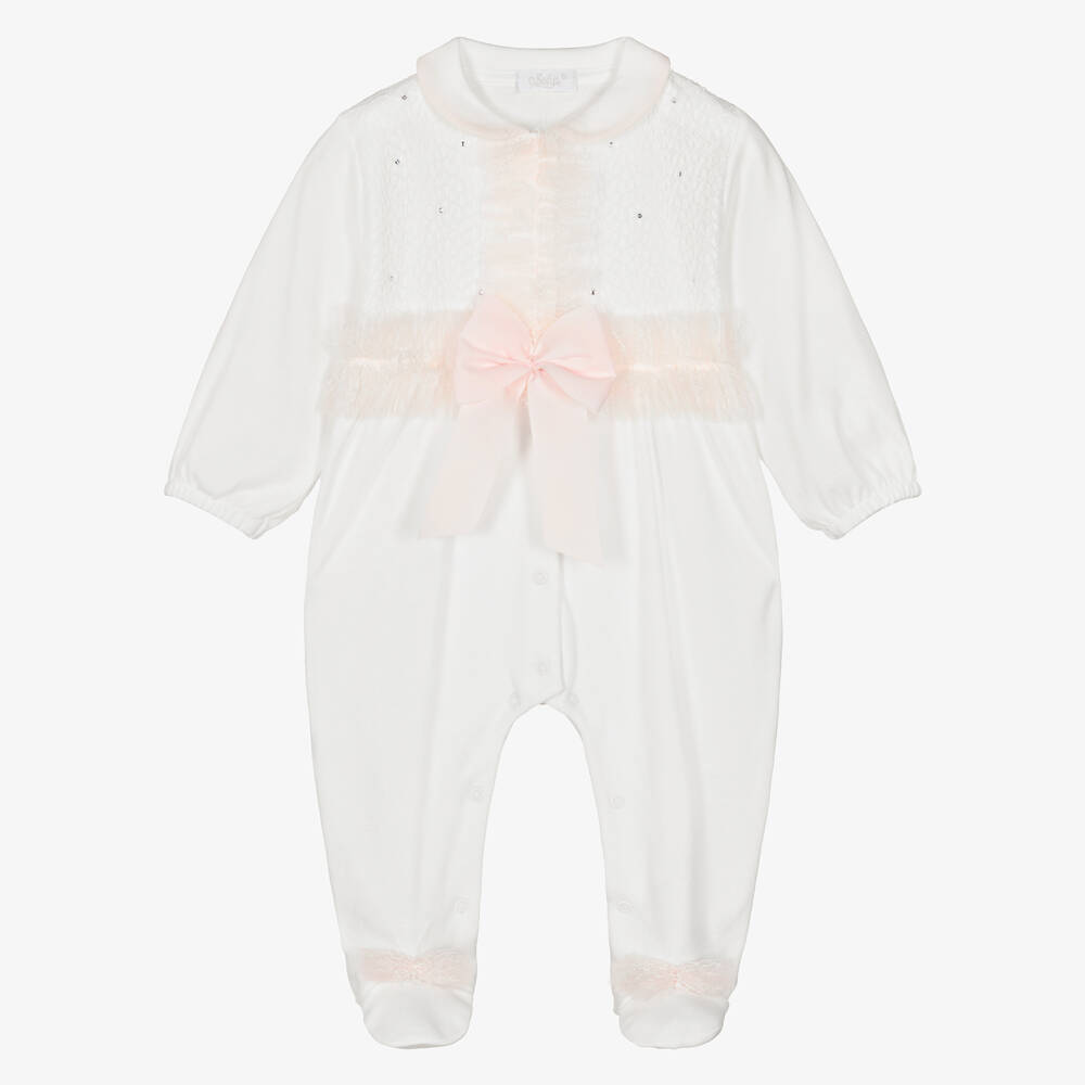 SOFIJA - Princess Babygrow - Cream main image 0