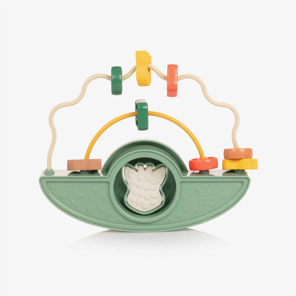 Sophie la Girafe-Green Sophie the Giraffe Tilting Abacus Toy (23cm) | Childrensalon