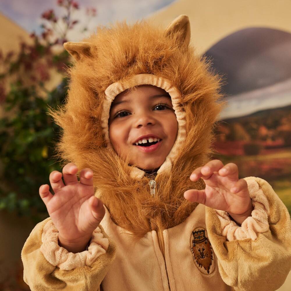 Souza-Бежевый карнавальный костюм «Лев» | Childrensalon