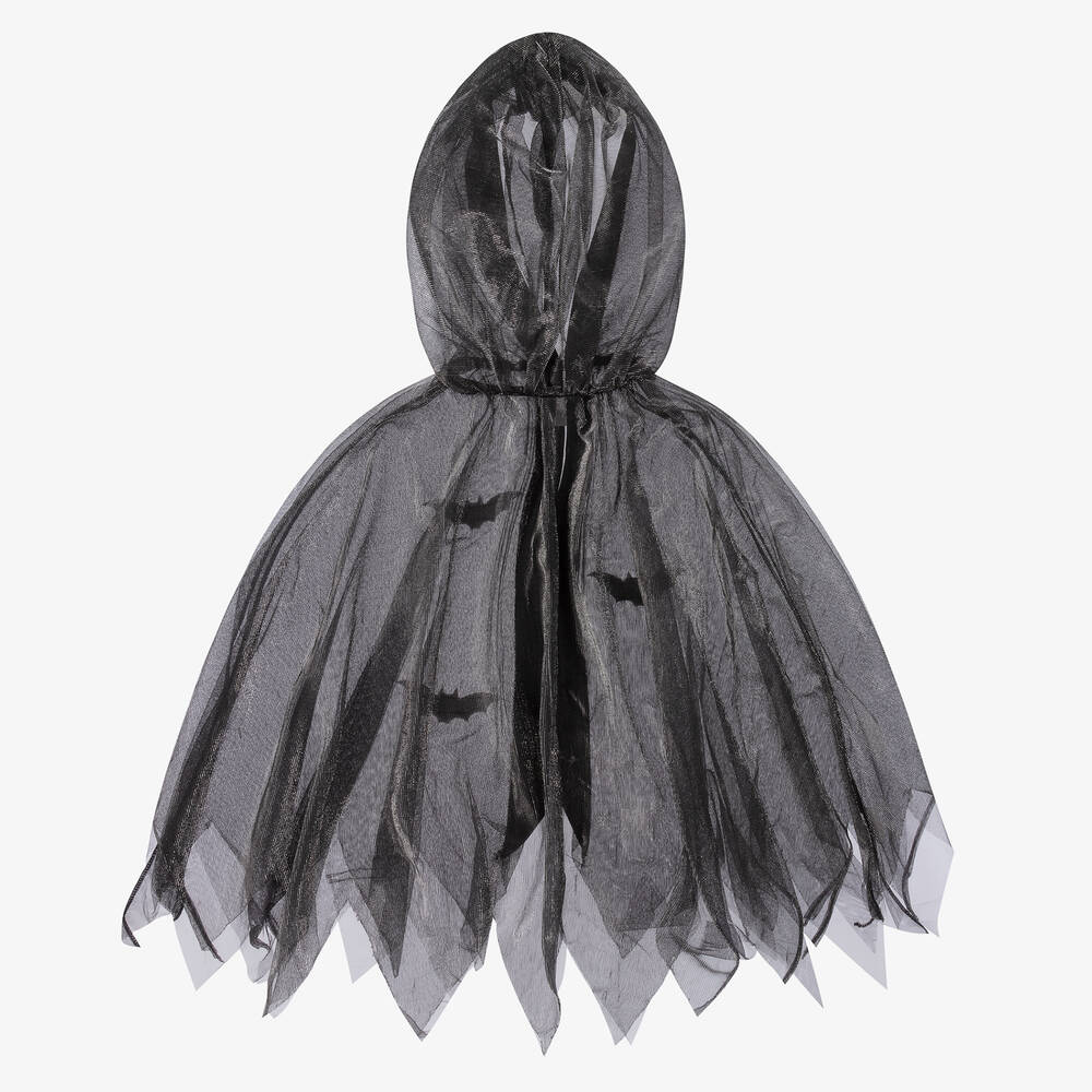 Souza-Black Glitter Bat Costume Cape | Childrensalon