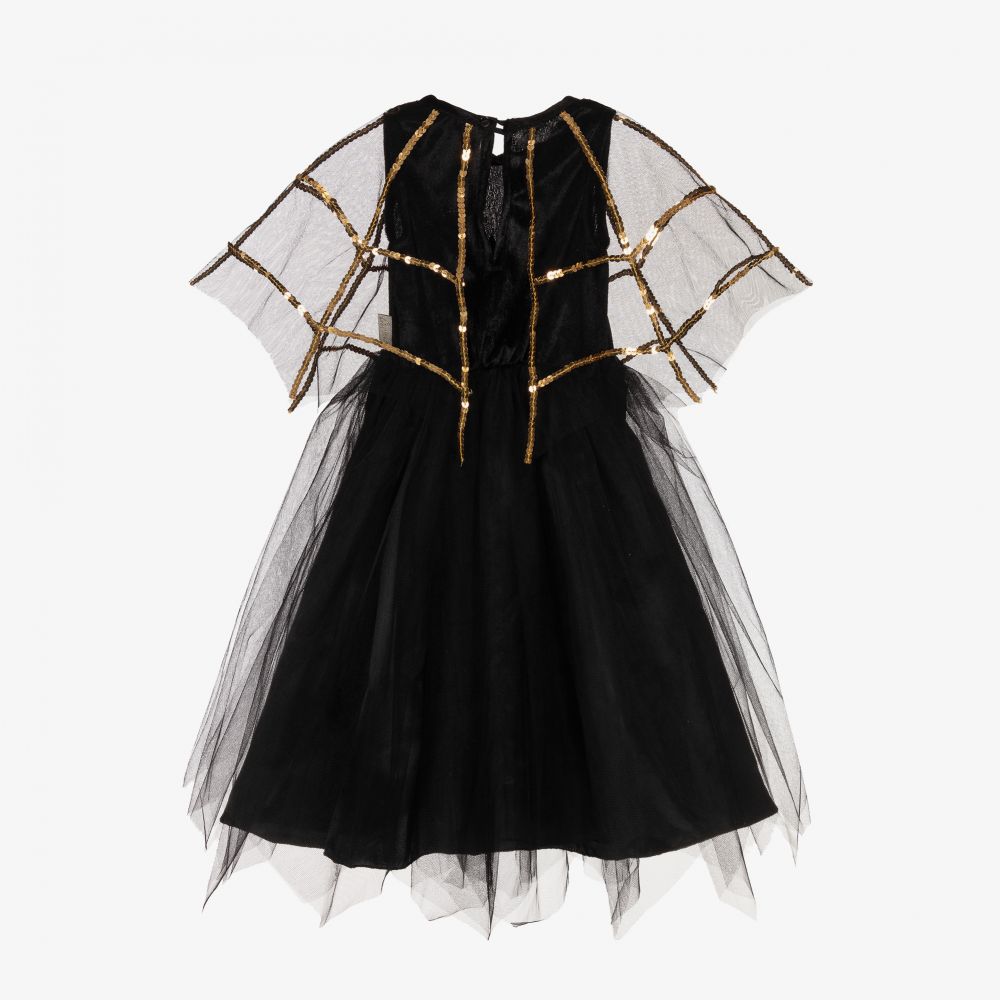 Souza-Black & Gold Witch Dress | Childrensalon