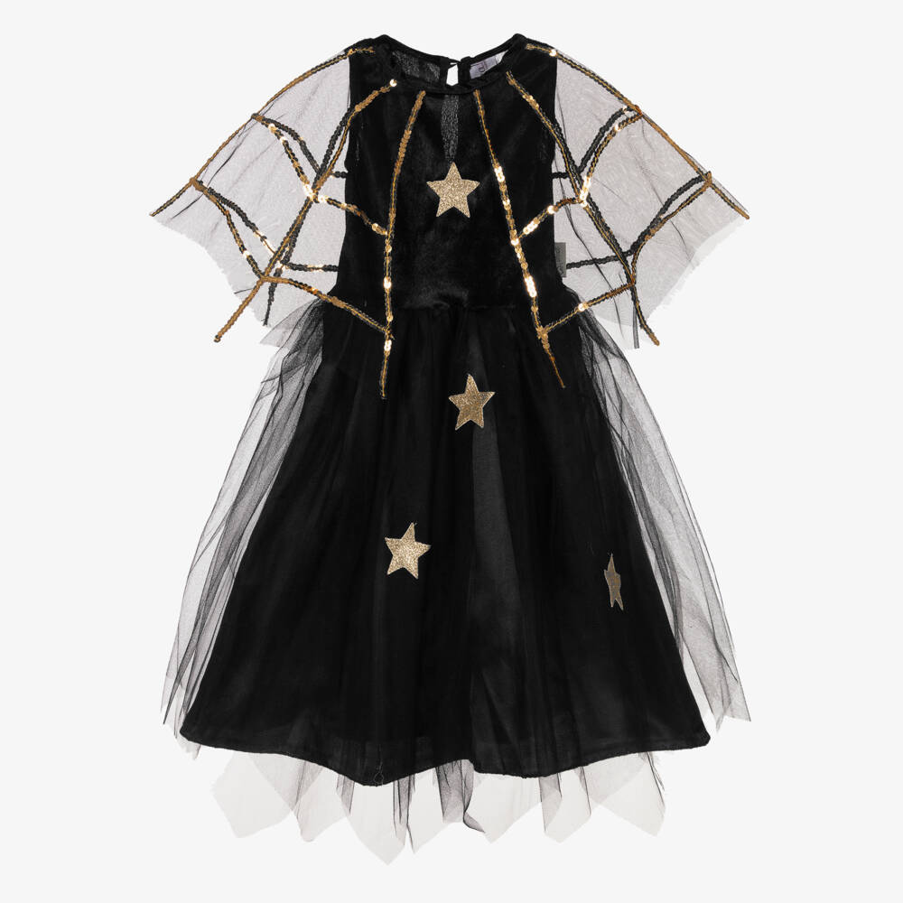 Souza-Black & Gold Witch Dress | Childrensalon