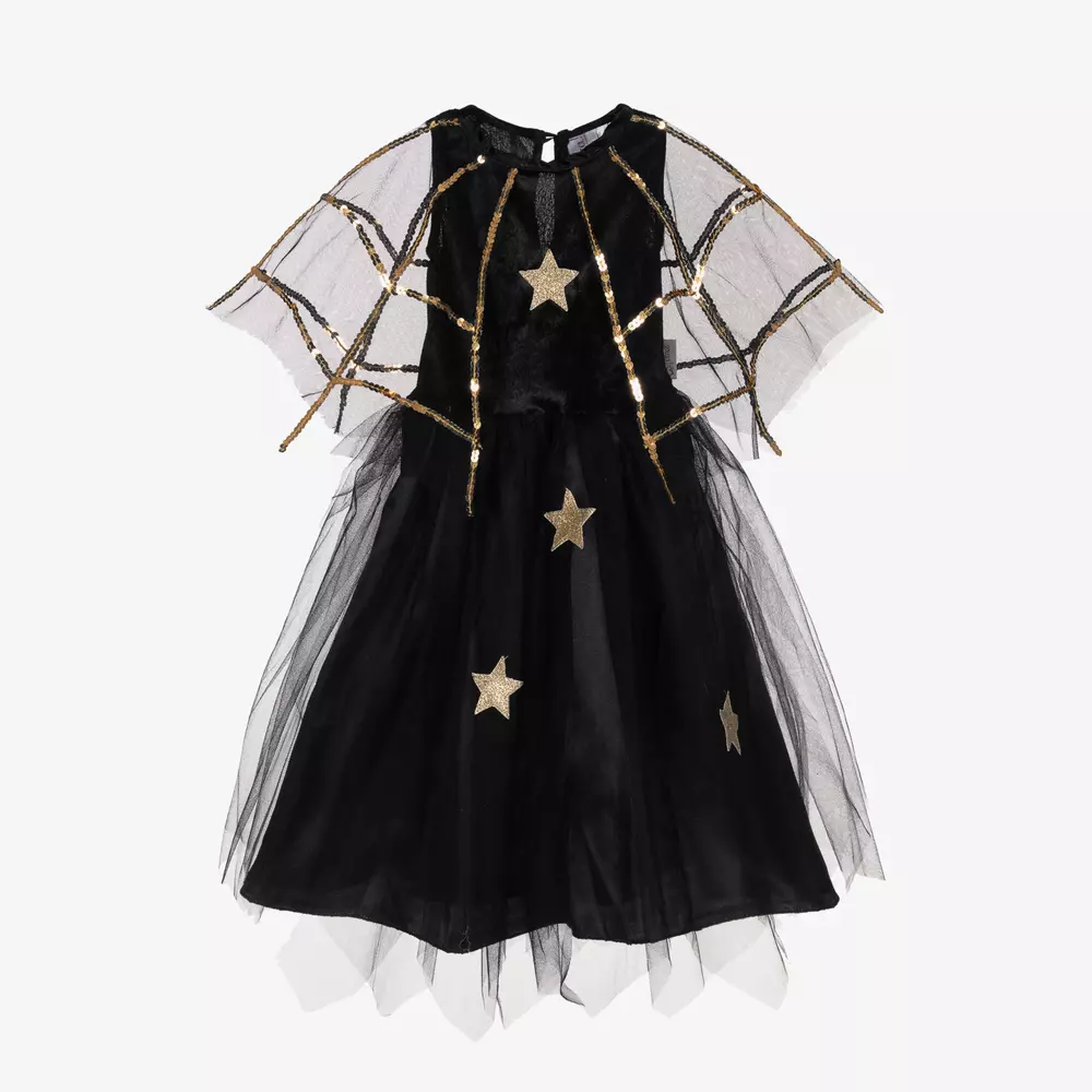 Souza-Black & Gold Witch Dress | Childrensalon