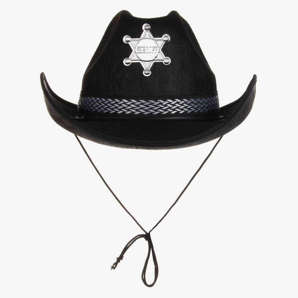 Souza-Black Sheriff Hat | Childrensalon