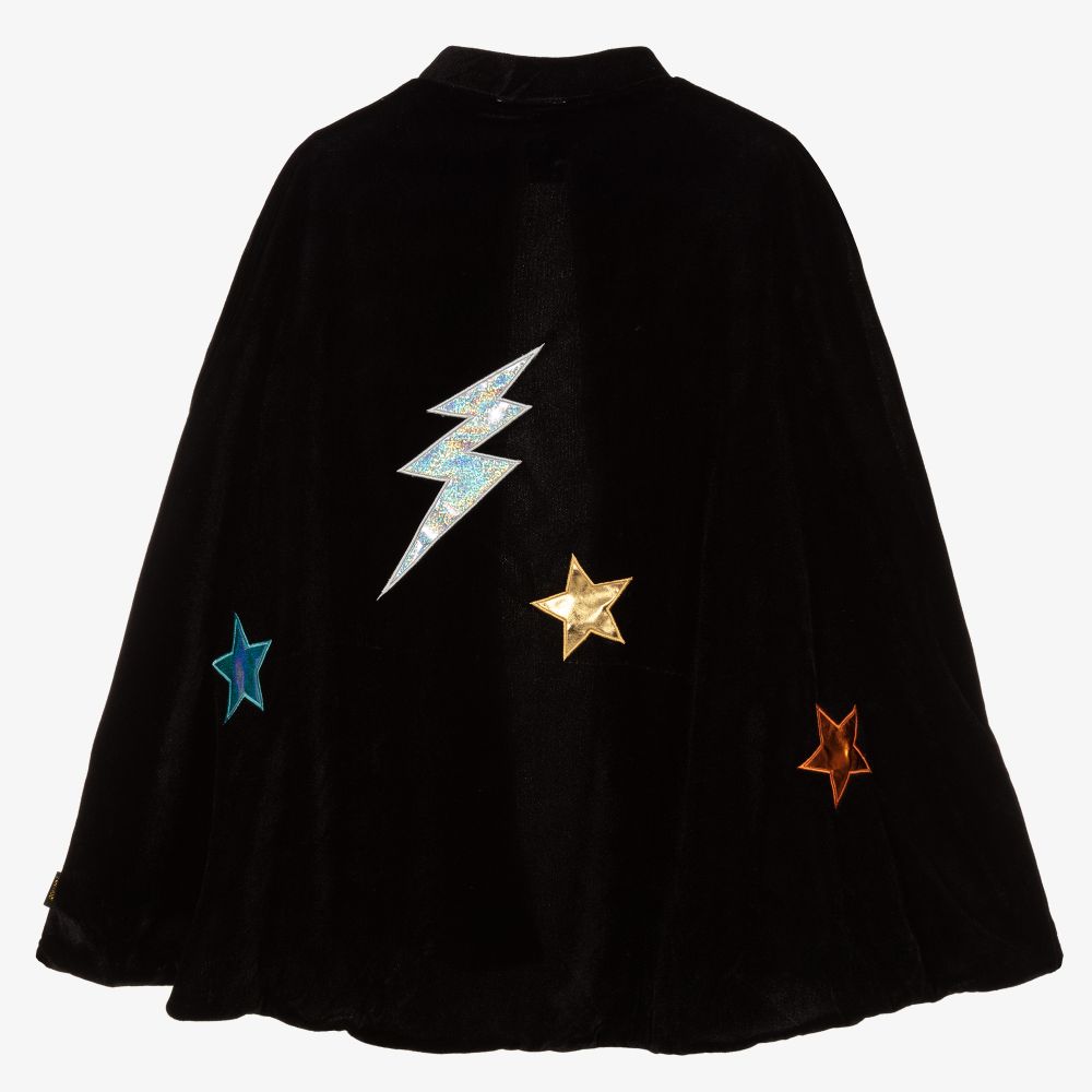 Souza-Black Super Hero Costume Cape | Childrensalon