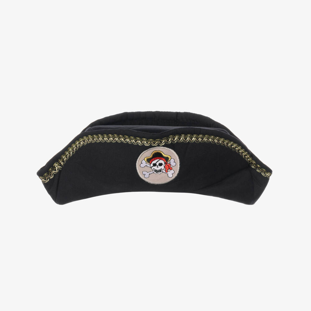Souza-Boys Black Canvas Pirate Costume Hat | Childrensalon