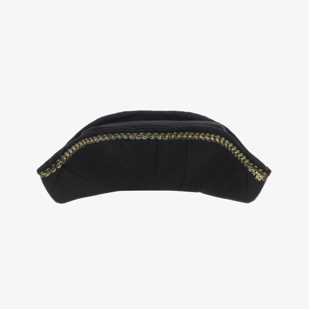 Souza-Boys Black Canvas Pirate Costume Hat | Childrensalon